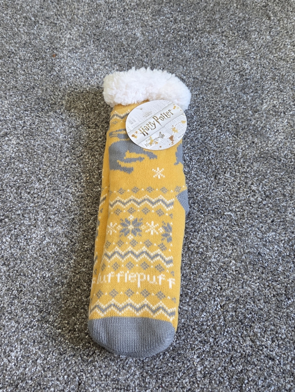 Harry Potter Fuzzy Socks NWT